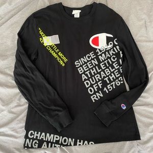 Champion long sleeve tee